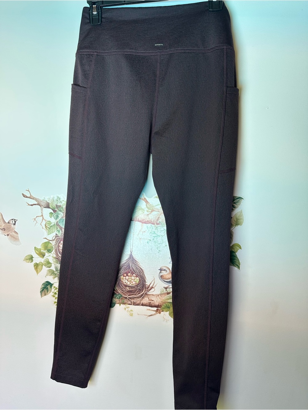 Mondetta Plum Leggings with Side Pockets